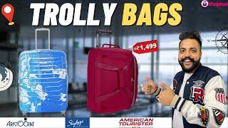 Best Trolley Bags In India 2022 - Review & Buying Guide  Luggage Bag for Travelling  American..