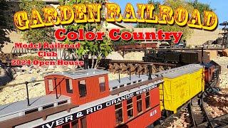 Tim Fitch's Garden Railroad in Saint George Utah - Color Country Model Railroad Open House