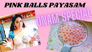 PINK BALLS PAYASAM | SWEET PAYASAM | ONAM SPECIAL | MEGHNAZ STUDIOBOX | MEGHNA VINCENT |