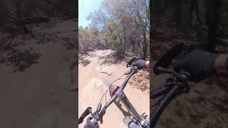 Going Blind into rock garden #outdoors #enduromtb