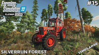 Using a YARDER to move LOGS | Silverrun Forest | Farming Simulator 22 | Ep.15