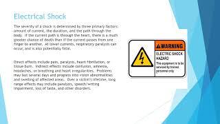 Electrical Safety   shock 2023