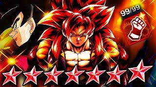 IMMEASURABLE POWER!! LEVEL 99 STRIKE BOOST 14 STAR LF SSJ4 GOGETA! - Dragon Ball Legends