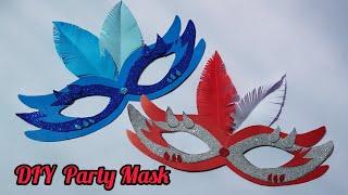 DIY Party Mask Making |Party Props | EYE Mask | #artbyduasheikh #eyemask #crafts @5MinuteCraftsYouTube