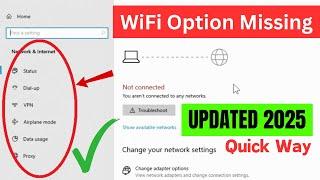 Fix WiFi Not Showing in Settings On Windows 10 | Fix Missing WiFi (Easiest Ways)