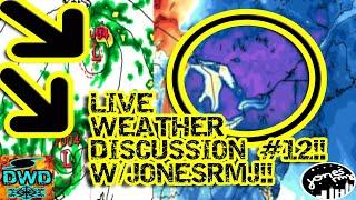 Live Weather Discussion (with jonesrmj) Episode 12 + Wii Sports Resort Gameplay