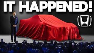 Honda CEO Announces 4 NEW Car Models That Shocked The Entire Car Industry!