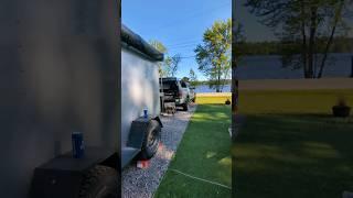 Walk around my Off Grid Cargo Trailer Camper Conversion and Overland Tacoma