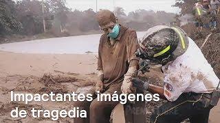 Imágenes impactantes de tragedia - Volcán de Fuego Guatemala  - En Punto con Denise Maerker