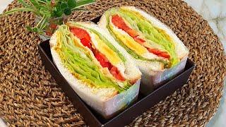 맛보장 다이어트! 무조건 맛있는 클럽 샌드위치 만들기 토스트 레시피 Club Sandwich Toast Recipe