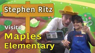Stephen Ritz Visits Maples Elementary - January 27th, 2025