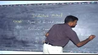 01.INDUCTIVE METHOD - MATHEMATICS