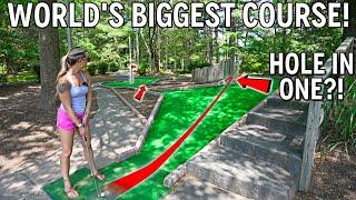 We Found The Biggest Mini Golf Course Ever!