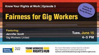 Fairness for Gig Workers