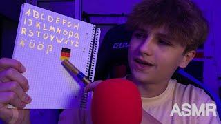 ASMR Teaching you Simple GERMAN 