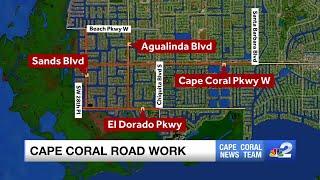 Cape Coral road work to begin on Monday morning