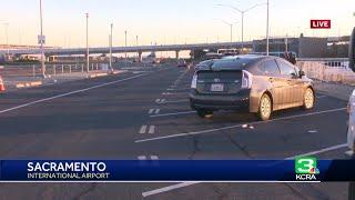 Sac International Airport adds spots for Lyft drivers to cut down on wait times