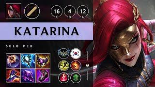 Katarina Mid vs Hwei: Legendary - KR Challenger Patch 25.S1.2