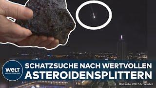 BRANDENBURG: Asteroid-Einschlag | Schatzsuche nach dem Weltall-Gestein entbrannt