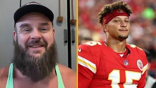 Braun Strowman SHOOTS on Wrestling NFL's Patrick Mahomes in WWE