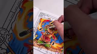  Fire Dancer | Cozy Hawaii Coloring Book by Jade Summer