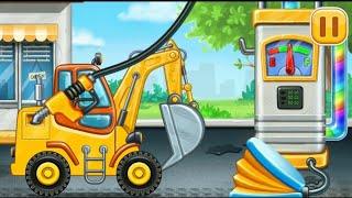 #Excavator JCB and Cyclop Loader and danpar with karein Street and agricultural vehicles | part-1