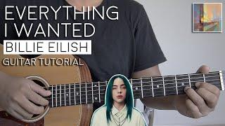 "Everything I Wanted" by Billie Eilish Guitar Tutorial