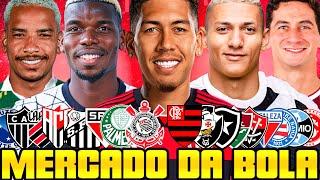 MERCADO DA BOLA 2025 | FIRMINO NO FLAMENGO - PALMEIRAS -FLUMINENSE - VASCO - BAHIA - BOTAFOGO -INTER