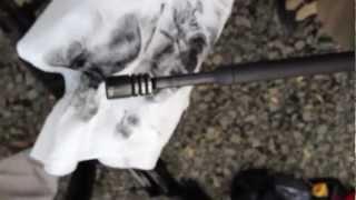 M249 SAW piston wipe off with FIREClean - 400 rounds in 15 minutes