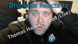 Drummer Reacts to Meshuggah - Bleed - Tomas Haake - Bleed (Live) and is left speechless!