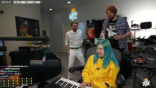 Hachubby Learns How to Play Megalovania in 10 Seconds with Cyr and Tectone