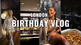 LONDON VLOG | celebrating my birthday, selling on Vinted, baking at home, dinner at The Shard