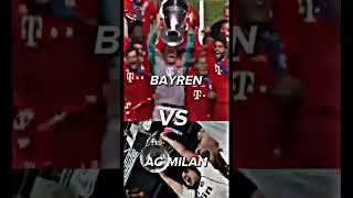 Bayren vs Ac Milan #shorts #football