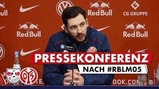 Die Pressekonferenz nach dem Spiel gegen RB Leipzig | #RBLM05