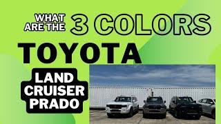 2024 2025 All New Toyota Land Cruiser Prado Colors