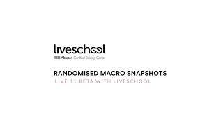 #1 RANDOMISE AND CAPTURE | LIVE 11 WITH LIVESCHOOL