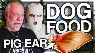 ANOMALY AND PAPA TRIES DOG FOOD (PIG INTESTINES)