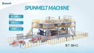 Suntech SMS SMMS Composite Nonwoven Fabric Production Line