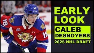 CALEB DESNOYERS Highlights | 2025 NHL Draft