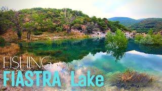 Fishing the SUPER Clearwaters of FIASTRA LAKE - Exploring Italian Lakes Part.2