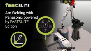 Robot Offline Programming | Arc Welding with Panasonic robot