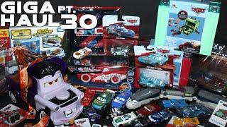 Disney Cars & Planes GIGA Haul - Jada Glow McQueen, Mater Bucket, Police Car, Stephenson (Part 30)