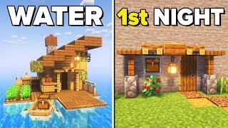 Minecraft: 3 Easy Starter Houses!