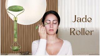 Jade roller face massage Tutorial