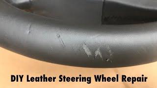 How To Repair Leather Steering Wheel