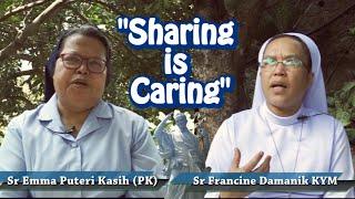 SHARING is CARING"  |  PENYEGARAN Medior Keluarga Vinsensian 2024