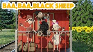 Masha and the Bear 2024  Baa, Baa, Black Sheep  Nursery Rhymes  Songs for kids