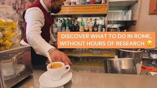 Discover what to do in Rome, without hours of research | Live Virtual Guide