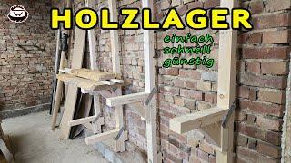 COOLE Idee für ein HOLZLAGER