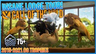 My INSANE Trophy Lodge Tour! | theHunter Call Of The Wild